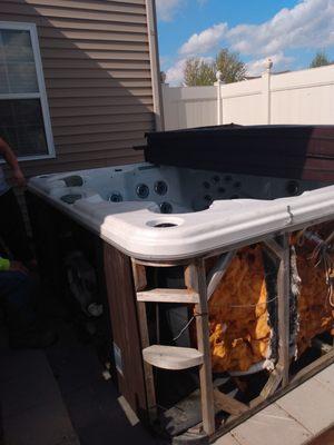 Hot Tub Mover in Chicago