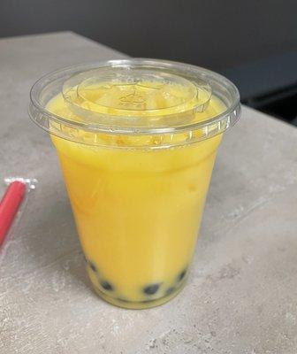 Mango Boba Thai Tea