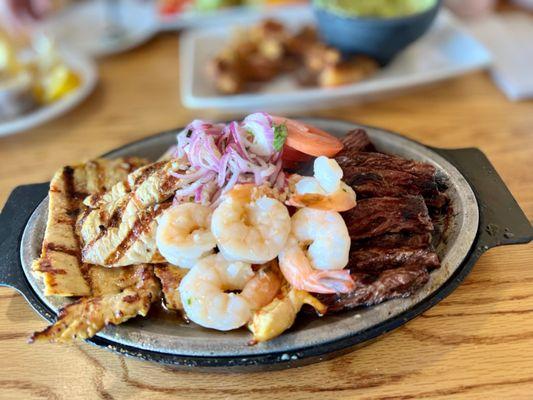 Triple Protein (chicken/Shrimp/Skirt steak)