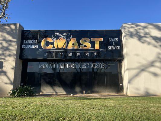 Coast Fitness outside street view of our business