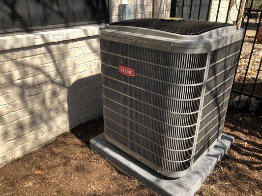 Bryant 5 stage 18 SEER condensing unit