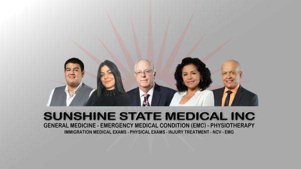 Sunshine State Medical inc. Clinic in Orlando FL. General Medicine, Immigration medical exams, Physical Exams