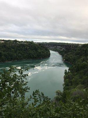 The lower Niagara River