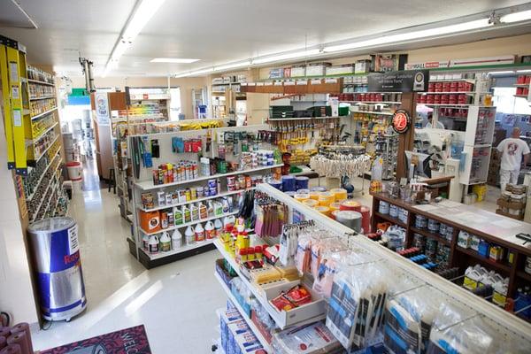 Inside of Devine Paint Center, Inc. in Napa, CA. Photo credit: Christophe Genty Photography