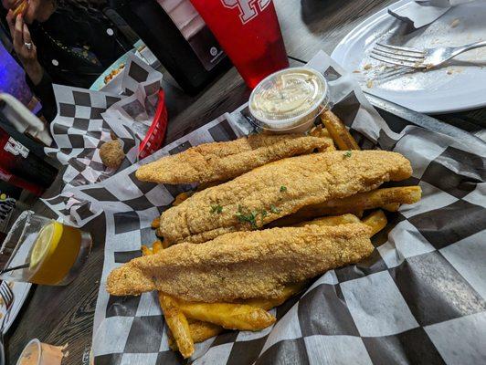 Fried Fish Platter