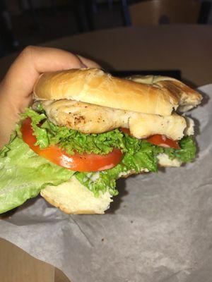 Ranch chicken sandwich