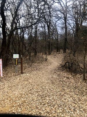 Bike/hiking trail