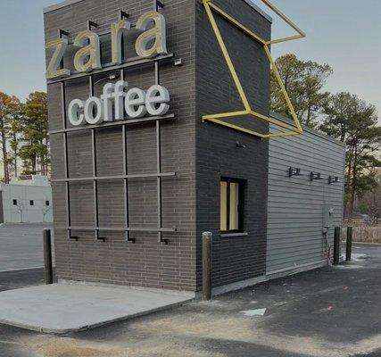 view of Zara Coffee building