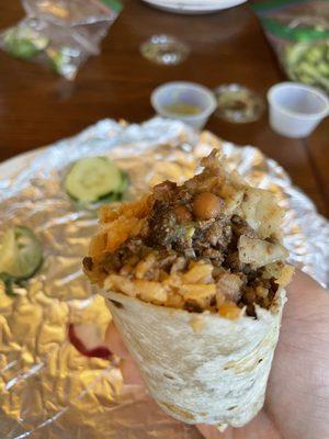 Carne Asada Burrito