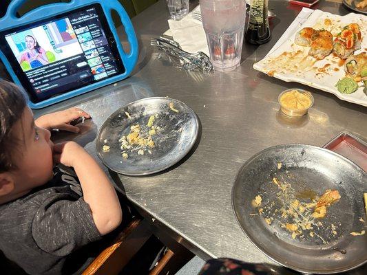 Son ate the sushi too! He loved it!