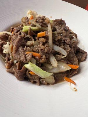 Bulgogi beef