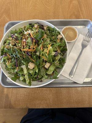 Roasted Sesame Tofu Salad