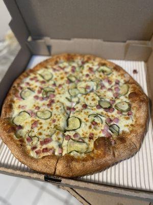 The Dill Pickle Pizza!