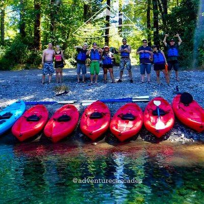 Kayaking trips are great for groups