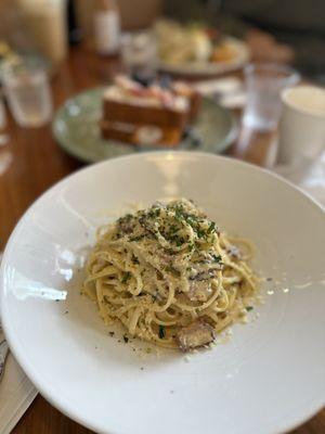 Carbonara spaghetti