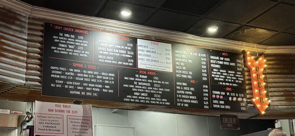 Full Menu