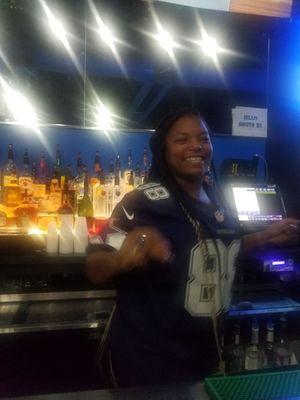 Joy. Great bartender