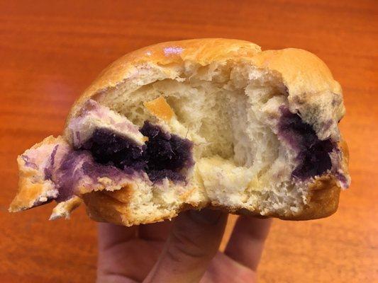 Very sparse and unevenly distributed ube filling