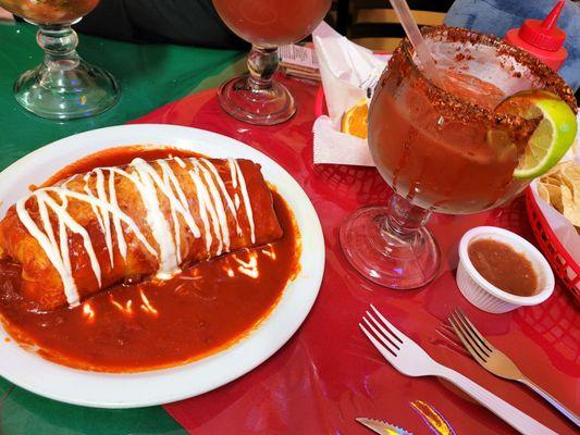 Buena presentacion de comida.