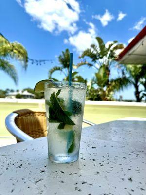 My Mojito on the rocks with outdoor vibe!