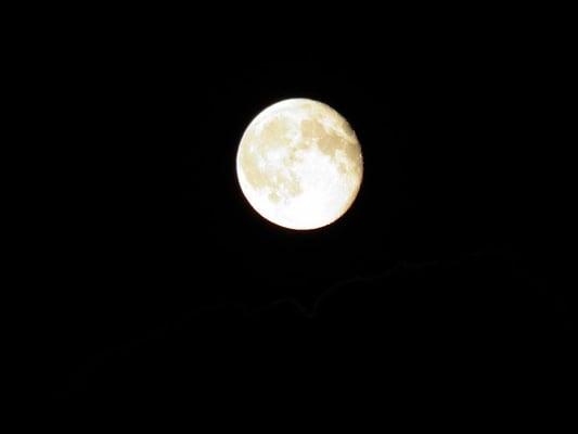 Full moon and a decent camera!