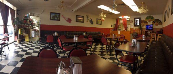 Nice and clean dining area