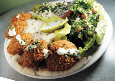 falafel plate