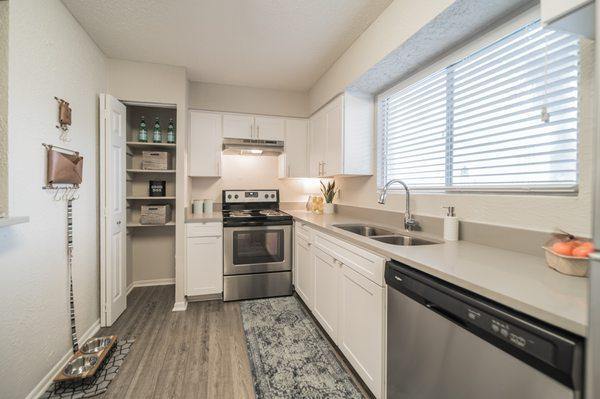 Bay Cove Model Unit Kitchen