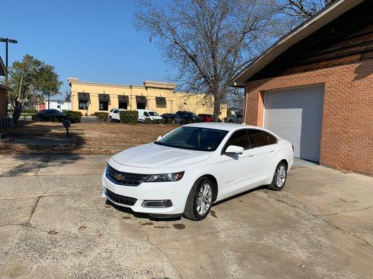 2017 Chevrolet Impala. Complete Detail Service