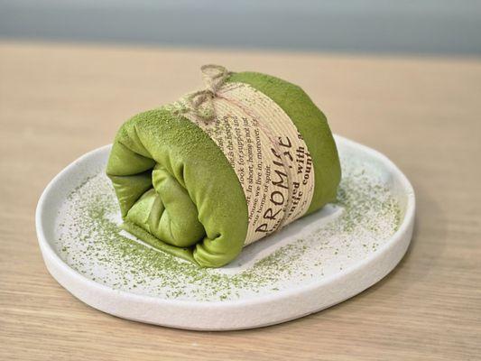 Matcha Towel Cake