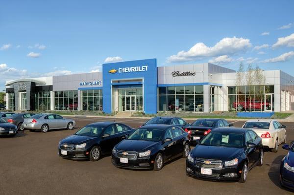 Our dealership is an excellent choice if you're looking for a Eau Claire Buick, Cadillac, Chevrolet and GMC dealer but aren't fi