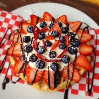 Mixed Berry Waffle