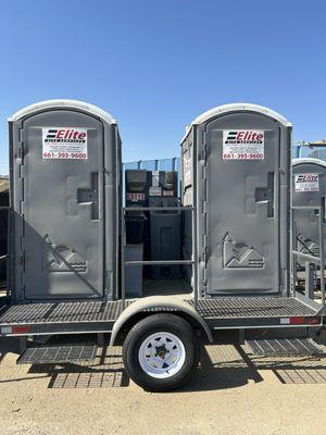 Double trailer units