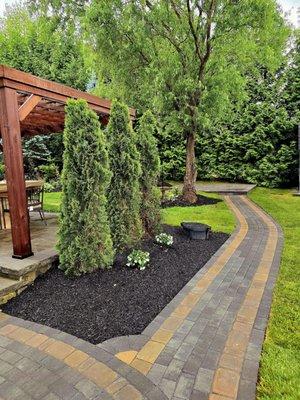 We are blown away by the hardscape designs M&Landscaping gave us in our space.