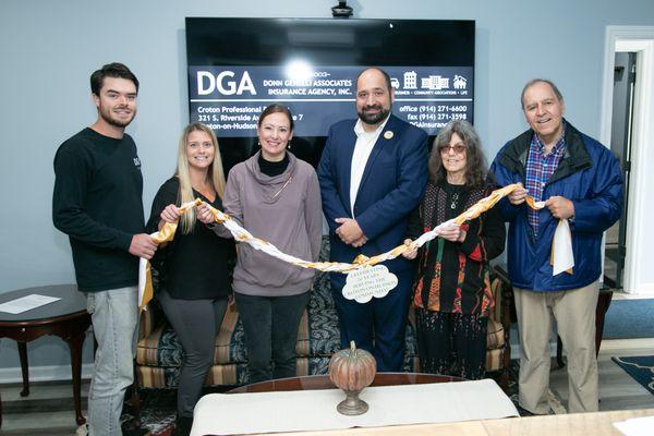 20-year Ribbon Cutting with Mayor Pugh and the Village BOD.