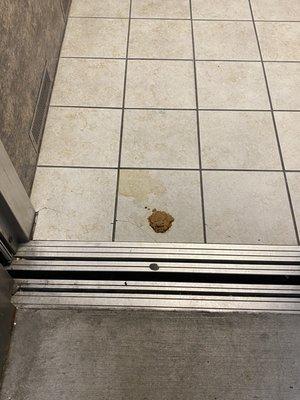 someone's dog poop, as a disabled person this is outrage. Can't even use the elevator