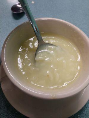 Weird Line Rice soup