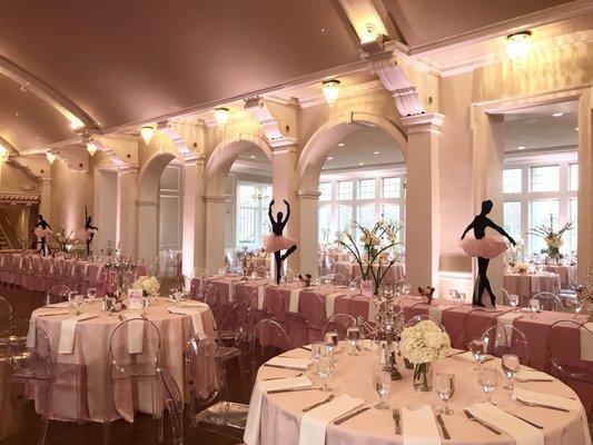 Spacious ballroom