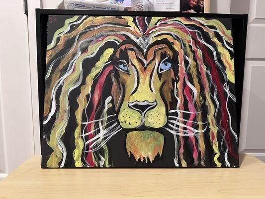 Adult studio 420 Rasta lion