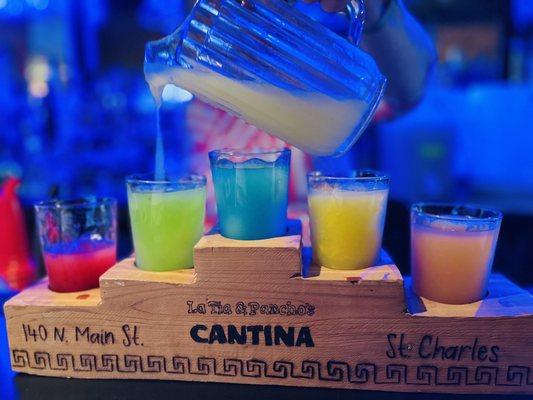 Famous Limo margarita flights