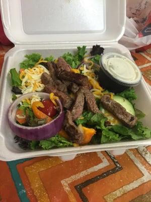 Steak salad