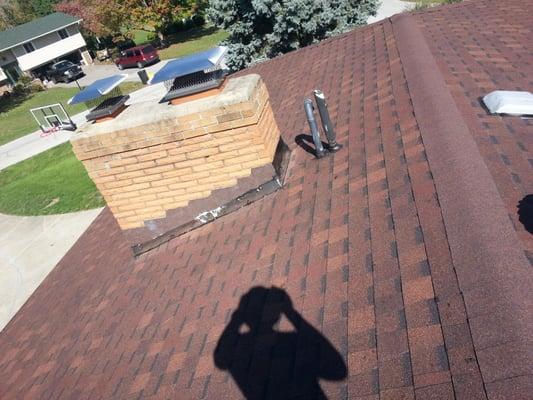 Roofing done