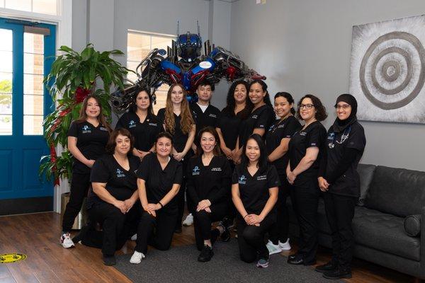 Optimus Prime and the Staff at Mason Park Medical Clinic can't wait to see you!