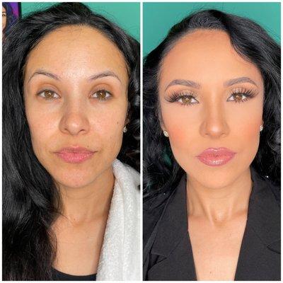 Before & After Makeup Service