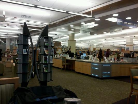 Information desk 2nd floor.