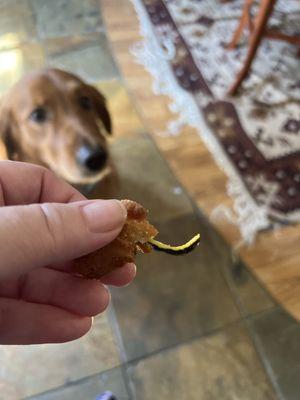 Fried zucchini