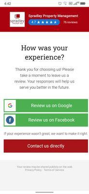 They will only ask you to review them on platforms they can manipulate.