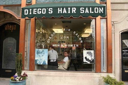 Diego's Hair Salon . 1901 Q Street, NW, WDC . 7 April 2006