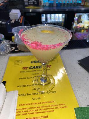 Lemon drop martini