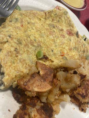 Vegetable omelette